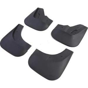 Mud flap set front and rear black for VW Jetta 3 1K2 05-10