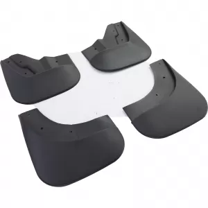 Mud flap set front and rear black for VW Jetta 3 1K2 05-10