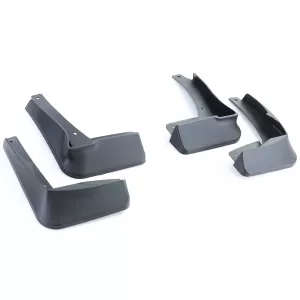 Mud flap set front and rear black for VW Golf 8 with R-Line from 19