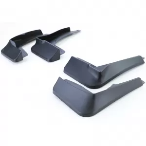 Mud flap set front and rear black for VW Golf 8 with R-Line from 19