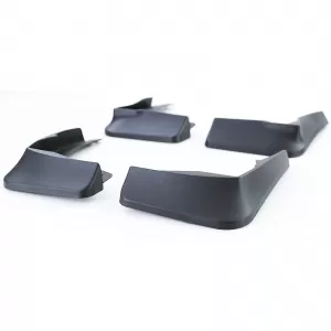 Mud flap set front and rear black for VW Golf 8 with R-Line from 19