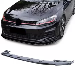 image-5-CUP első spoiler toldat fényes fekete VW Golf 7 GTI 13-20