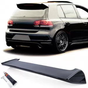 image-8-Hátsó tetőspoiler fényes fekete VW Golf 6 GTI Sedan 09-13