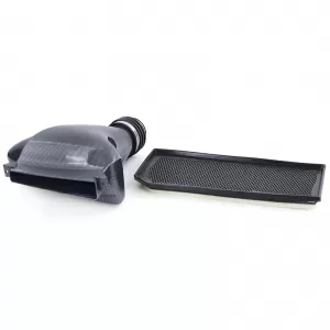 Filtru de aer Airbox Aspirație de aer Aspect carbon Ram Air potrivit pentru VW Golf 5 2.0 GTI 03-08-image-6201723