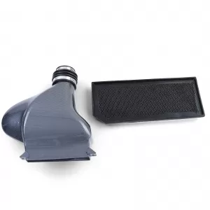 Filtru de aer Airbox Aspirație de aer Aspect carbon Ram Air potrivit pentru VW Golf 5 2.0 GTI 03-08-image-6201727