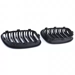 Sport double-slat performance matte front grille suitable for 1 Series BMW F20 F21 10-14