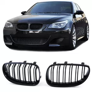 image-48-Sport dupla lamellás performance fényes hűtőrács BMW 5-ös E60 E61 03-10 modellhez