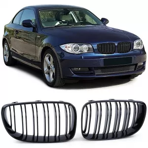 Radiator grille double slat performance gloss fits BMW E81 E82 E87 E88 from 2007