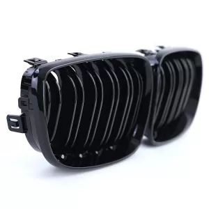 Radiator grille double slat performance gloss fits BMW E81 E82 E87 E88 from 2007