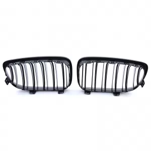Radiator grille double slat performance gloss fits BMW E81 E82 E87 E88 from 2007