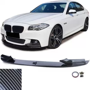 image-9-Front spoiler lip performance carbon look BMW 5-ös F10 F11 10-17