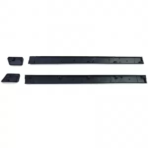 Wide door trim molding set 6-piece for VW Golf 2 87-92 4-door