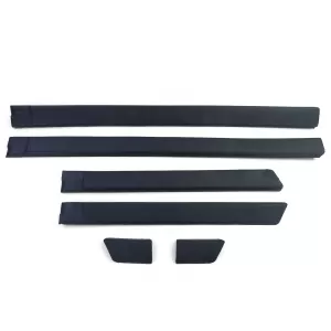 Wide door trim molding set 6-piece for VW Golf 2 87-92 4-door
