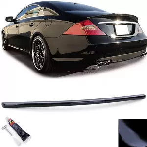 Sport rear spoiler lip black gloss for Mercedes CLS C219 04-10