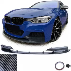 image-6-Performance első spoiler toldat carbon look BMW 3-as F30 F31 11-19