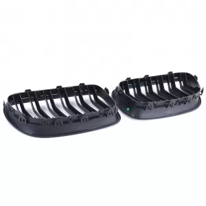 Double Slat Performance Black Kidney Grille for 5 Series BMW F10 F11 2010-2017