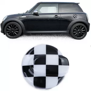Fuel cap cover black white suitable for Mini R56 R57 R58 R59 R60