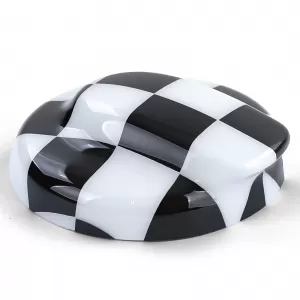 Fuel cap cover black white suitable for Mini R56 R57 R58 R59 R60