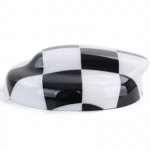 Fuel cap cover black white suitable for Mini R56 R57 R58 R59 R60