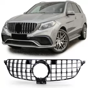 Sport grille black chrome suitable for Mercedes GLE W166 15-19