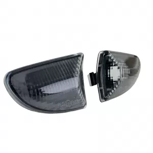 Side indicator set black smoke for Smart ForTwo Cabrio Coupe 451 2007-2015