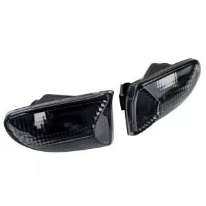 Side indicator set black smoke for Smart ForTwo Cabrio Coupe 451 2007-2015