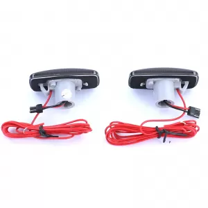 LED lightbar side indicator black for Chrysler Sebring 06-10
