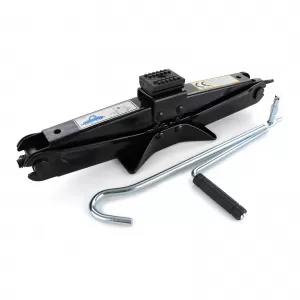 Jack auto cu cric tip foarfeca, asistență rutieră, capacitate de până la 2T, negru, 115MM-400MM