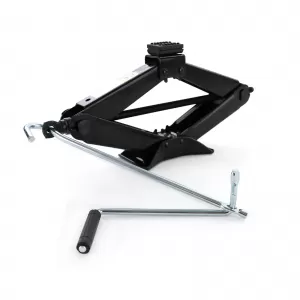Jack auto cu cric tip foarfeca, asistență rutieră, capacitate de până la 2T, negru, 115MM-400MM-image-6202122