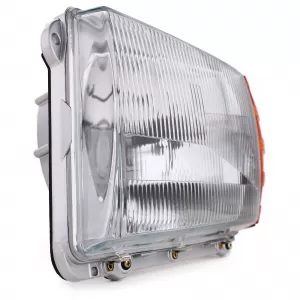 Set di fari senza LWR 6 pin destro + sinistro adatto per Mercedes SL R107 SLC C107-image-6202128