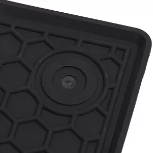 Car Rubber Floor Mats Black Premium Set for VW Passat CC 357 08-12