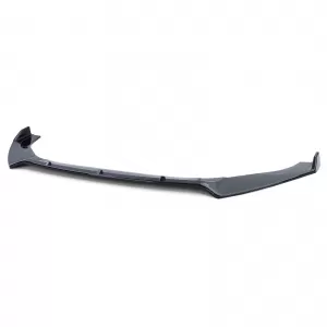Front spoiler lip black with ABE for VW Golf 7 GTI sedan 12-21