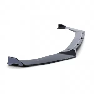 Front spoiler lip black with ABE for VW Golf 7 GTI sedan 12-21