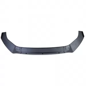 Front spoiler lip black with ABE for VW Golf 7 GTI sedan 12-21