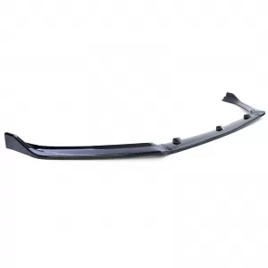 CUP front spoiler lip gloss black for VW Polo 5 6C 14-17
