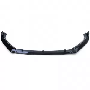 CUP front spoiler lip gloss black for VW Polo 5 6C 14-17
