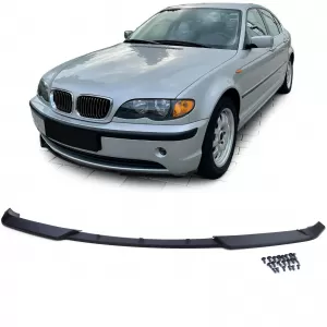 Front spoiler lip performance look for 3 Series BMW E46 sedan touring 2001-2005