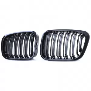 Double-slat Performance Gloss Grille for 3 Series BMW E46 Sedan Touring 98-01