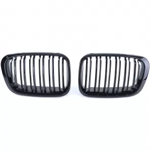 Double-slat Performance Gloss Grille for 3 Series BMW E46 Sedan Touring 98-01