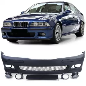 image-38-Első lökhárító ABE-vel + átlátszó üveg ködlámpák BMW 5-ös E39 1995-2003