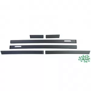 Door moldings impact trim 6-piece set fits BMW 3 Series E36 Sedan Touring M 90-99