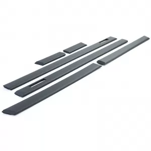 Door moldings impact trim 6-piece set fits BMW 3 Series E36 Sedan Touring M 90-99