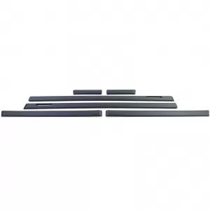 Door moldings impact trim 6-piece set fits BMW 3 Series E36 Sedan Touring M 90-99