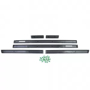 Door moldings impact trim 6-piece set fits BMW 3 Series E36 Sedan Touring M 90-99