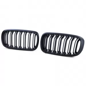 Sport double-slat performance matte front grille suitable for BMW X5 F15 X6 F16