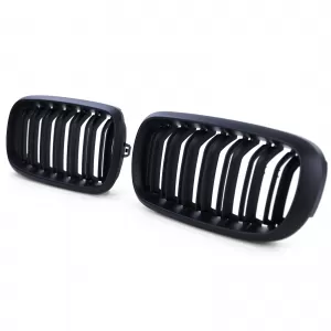 Sport double-slat performance matte front grille suitable for BMW X5 F15 X6 F16