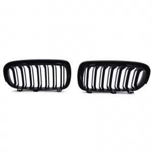 Sport double-slat performance matte front grille suitable for BMW X5 F15 X6 F16