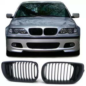 Sport grille front grill black for 3 Series BMW E46 2001-2005