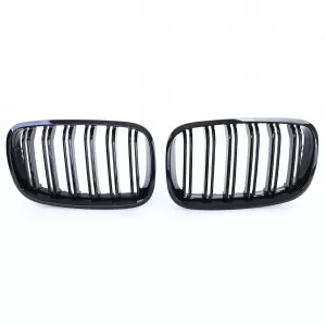 Sport double-slat performance glossy grille suitable for BMW X5 E70 X6 E71