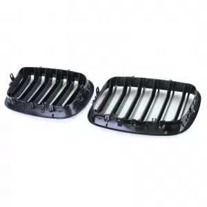 Sport double-slat performance glossy grille suitable for BMW X5 E70 X6 E71
